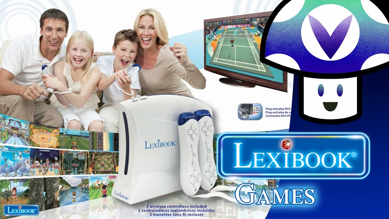 [Vinesauce] Vinny - Lexibook TV Game Console 200-in-1 Games (Shitty Wii Ripoff) + Art!
