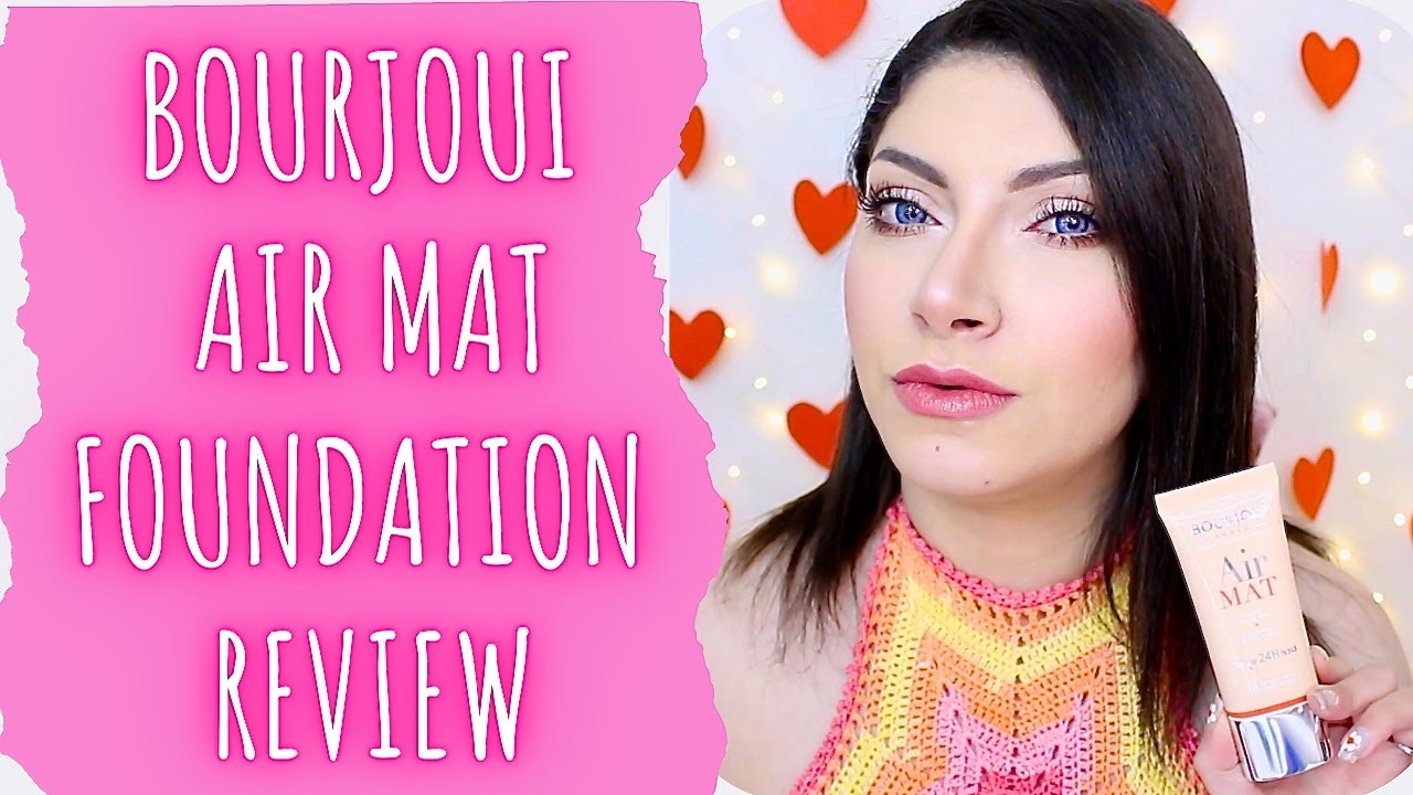 🇺🇸 Bourjois Air Mat Foundation Review + Demo