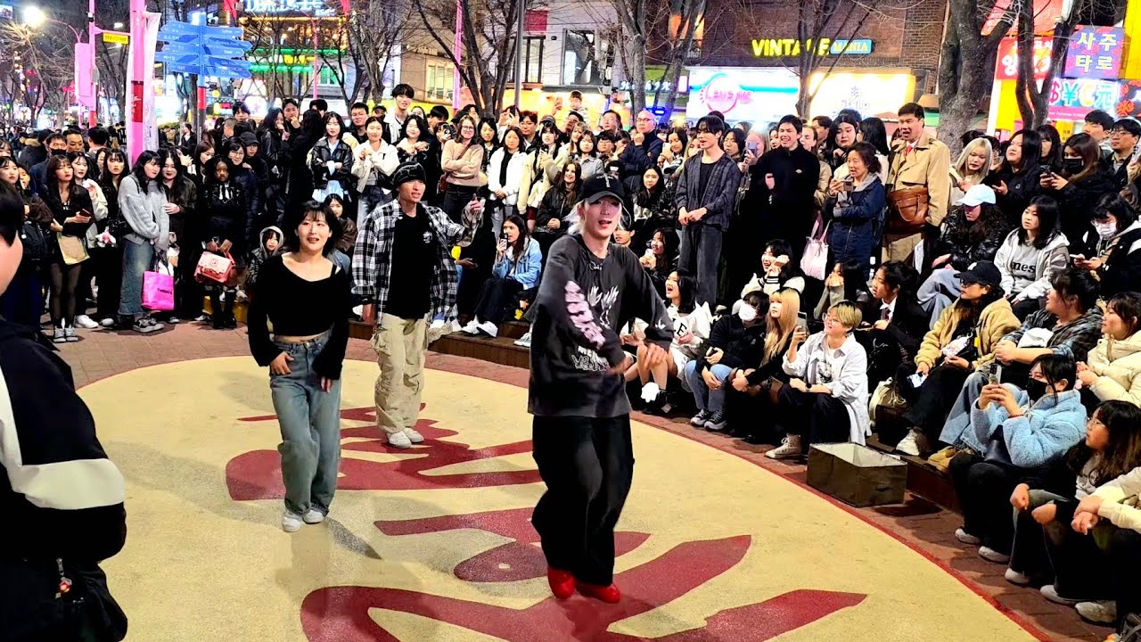 [STREET ARTIST] RECO. INTERACTIVE HONGDAE BUSKING. 250315.