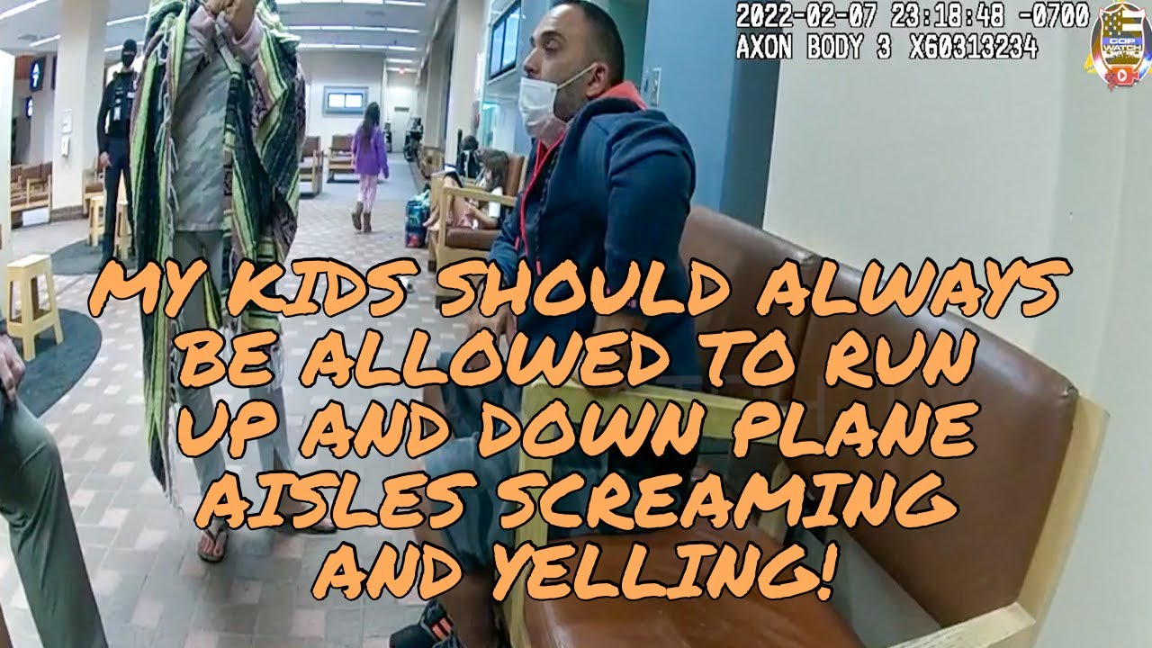 Police Kick Couple Off Flight for Out of Control Kids