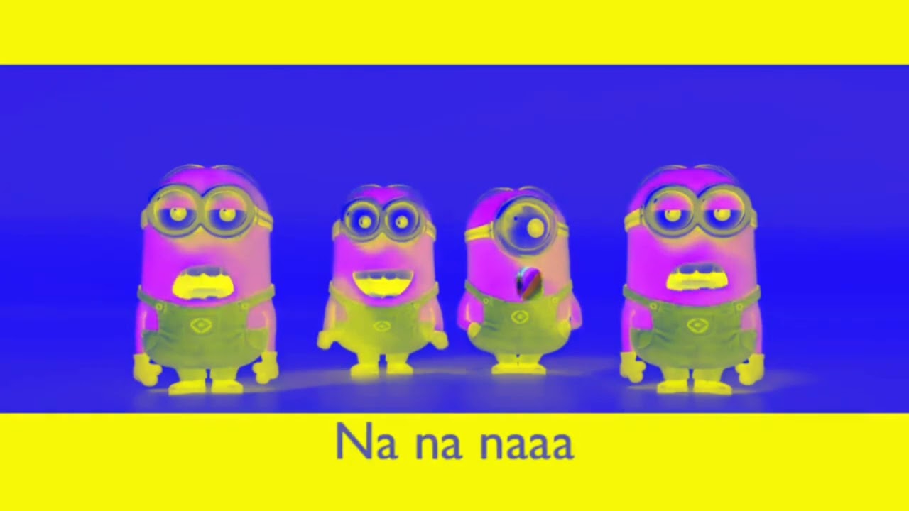 Minions sing banana. Sponsored bgGamavision Csupo Effects