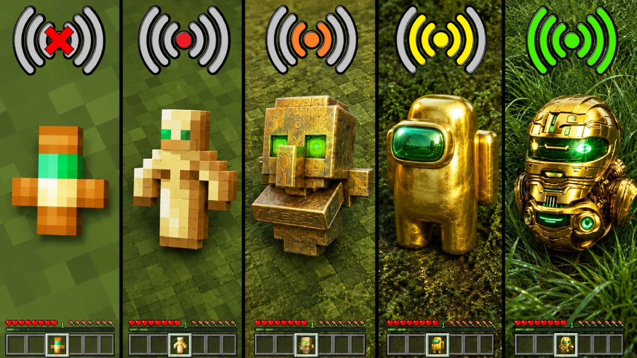 Minecraft New ALL Totem of undying Experiments with different Wi-Fi - compilation