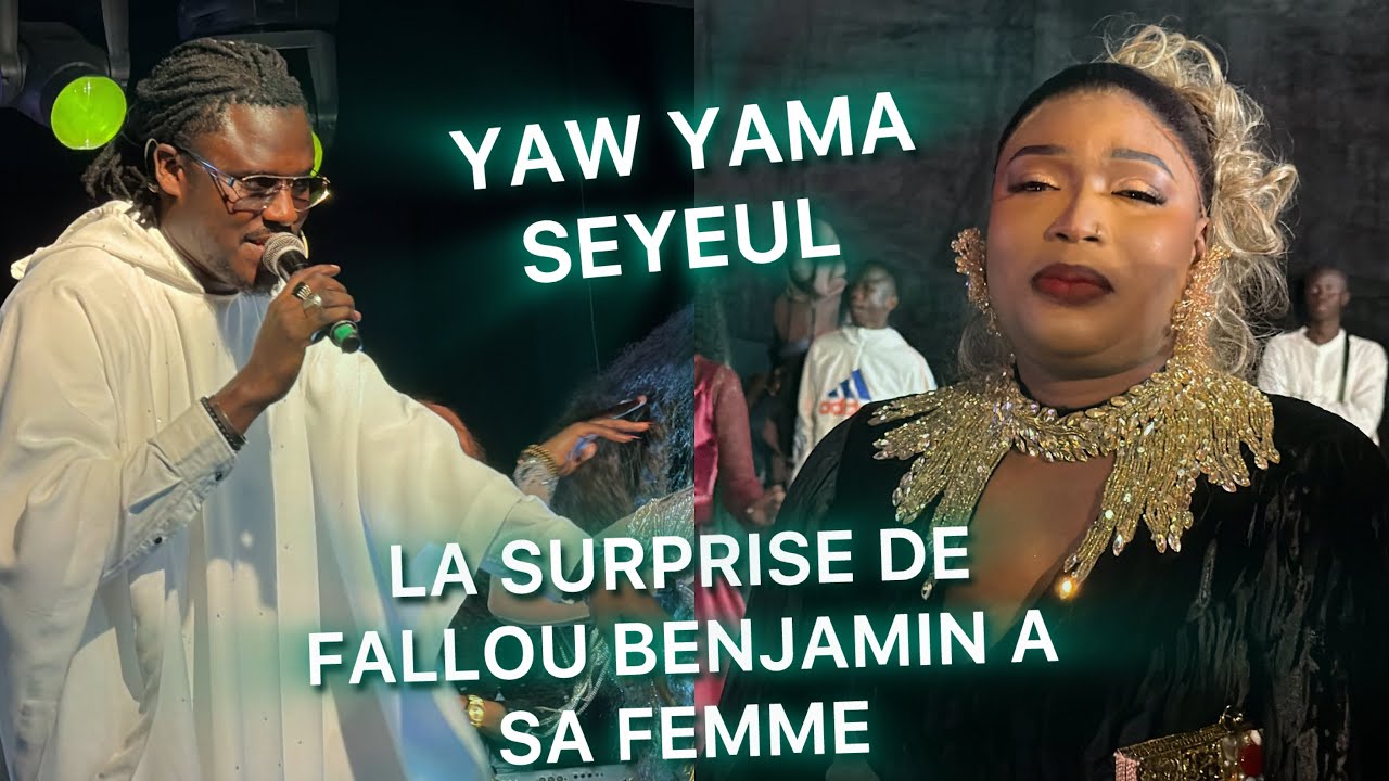 Oh ndeysane, Fallou benjamin fait craquer sa femme en la rendant hommage avec une belle surprise