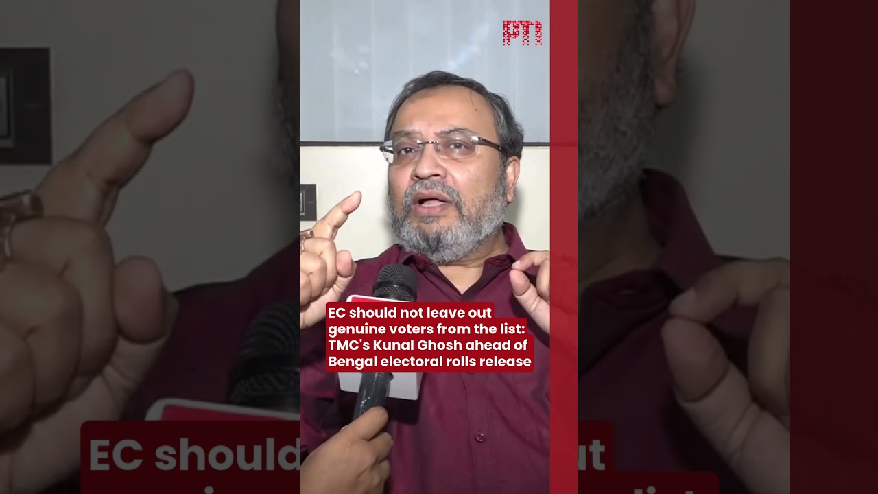 EC should not leave out genuine voters: TMC's Kunal Ghosh ahead of Bengal electoral rolls release