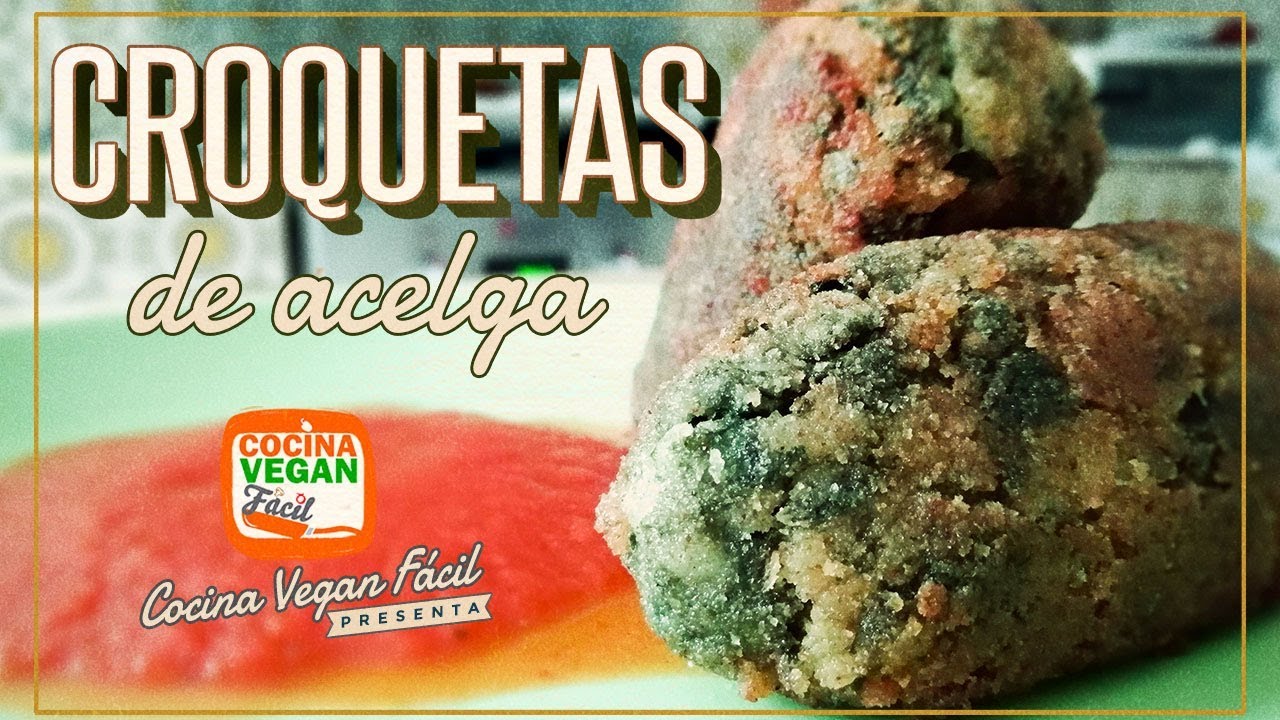 Croquetas de acelga - Cocina Vegan Fácil