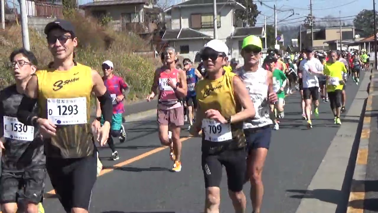 青梅マラソン 2026　３０ｋｍの部  約４.６ｋｍ地点 １２時１５分まで撮影
