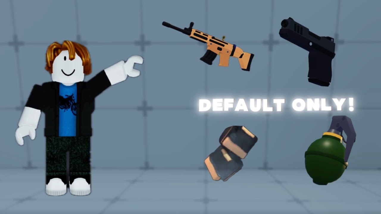 Roblox Rivals But I Can ONLY Use The Default Loadout! 