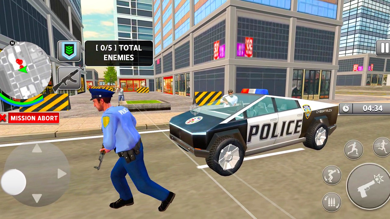 PATROLLING THE STREETS! Police Simulator Patrol Duty Android Gameplay #4