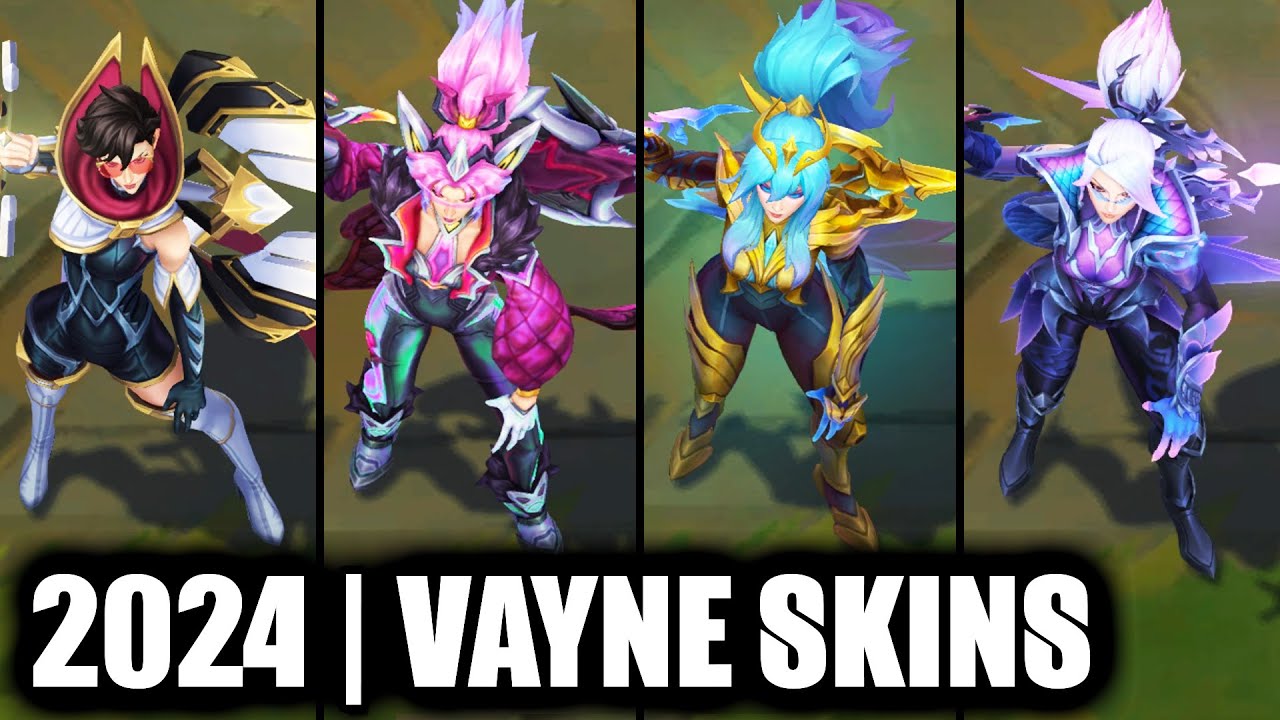 ALL VAYNE SKINS SPOTLIGHT 2024 | League of Legends