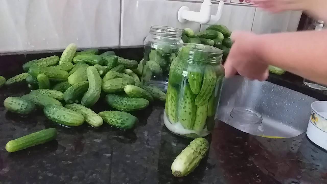 conserva de pepino #receita_caseira