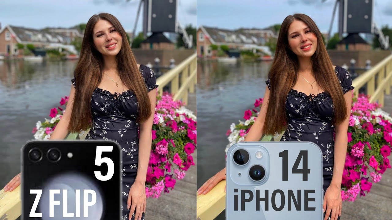 Samsung Galaxy Z Flip 5 Vs iPhone 14 Camera Test Comparison
