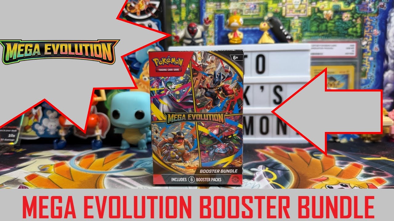 Mega Evolution Booster Bundle Opening! (Pokemon TCG)