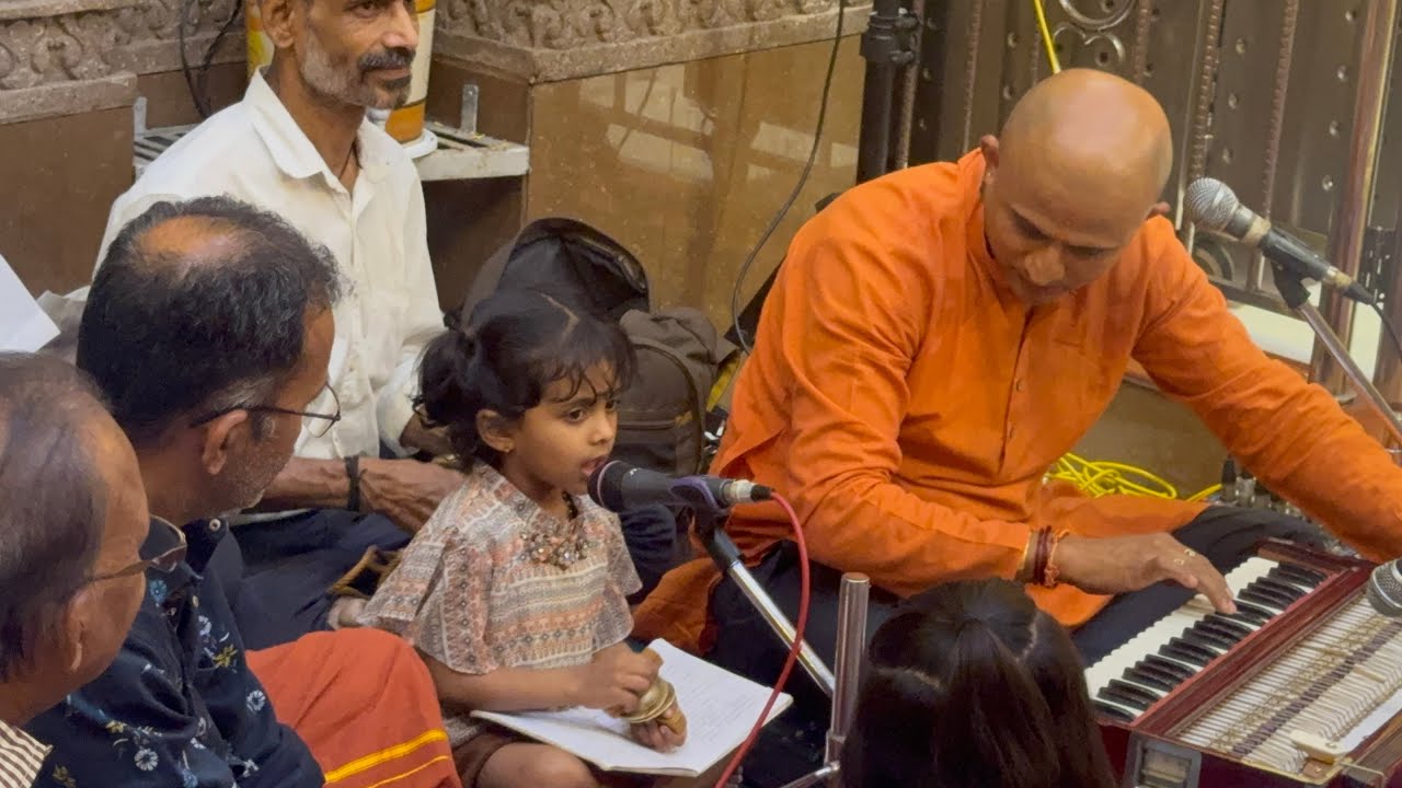 Baal Bhojan & Bhajan on 19th Feb 2026 at Nityanand Ashram,Matunga Labour Camp,Mumbai 