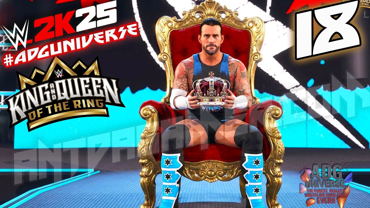 *It's Semi-Finals TIME!*KING OF THE RING: Night 2 (3)* #WWE2K25 #ADGUniverse Mode #18 *PS5*4K60FPS*