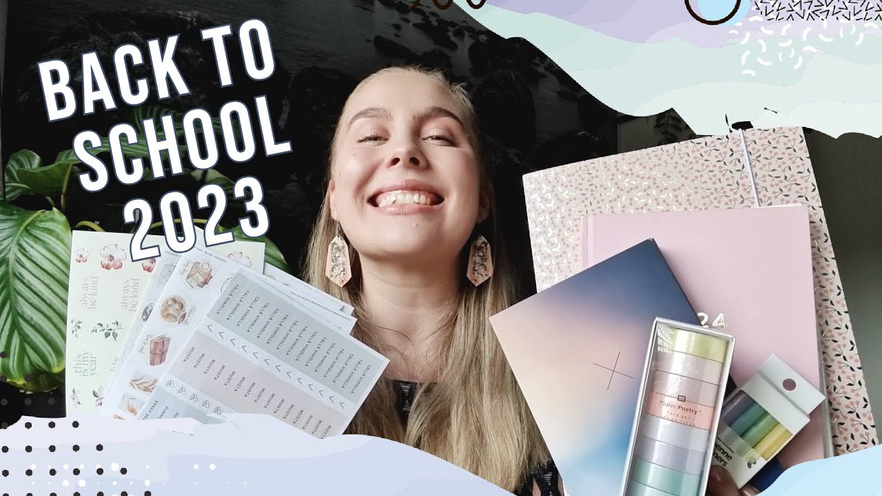 BACK TO SCHOOL 2023 : ELÄMÄNI VIHKO JA USKOMATTOMIA TARROJA! 📘🌠