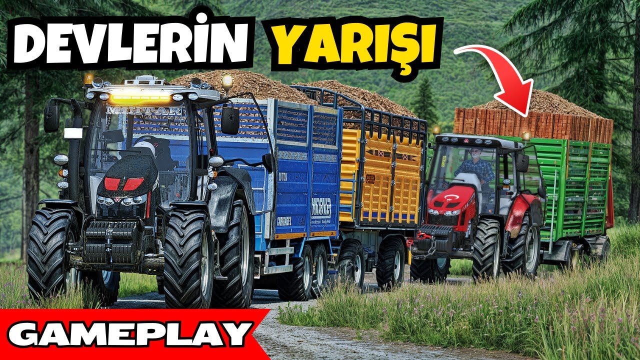 ÇEKEMEZSEN YAKARIM..! | FARMİNG SİMULATOR 22 TÜRKÇE GAMEPLAY