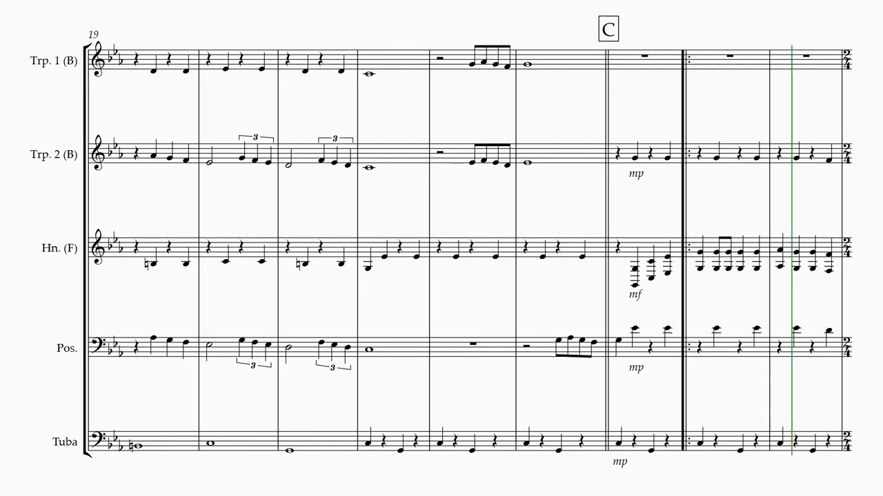 Griechischer Wein - Brass quintet