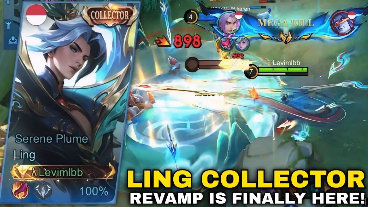 LING COLLECTOR REVAMP IS FINALLY HERE!! REVIEW LING COLLECTOR REVAMP NEW PATCH 2026 - MOBILE LEGENDS