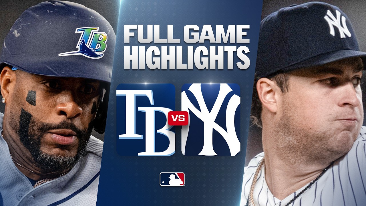 RAYS против YANKEES: Официальный обзор матча (24 сентября) | Сезон MLB 2026