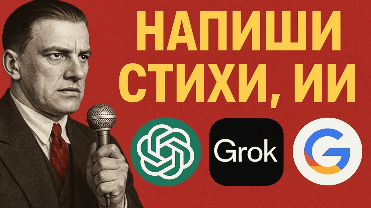 Стихи. Бросаю вызов ChatGPT, Grok и Gemini