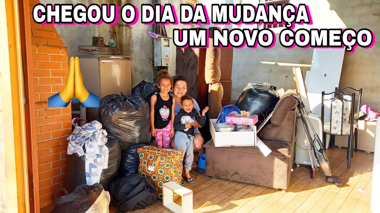 FINALMENTE MUDAMOS PRA CASINHA NOVA🙏💕 MUITA BAGUNÇA😱😱😱RECOMEÇAMOS🙌