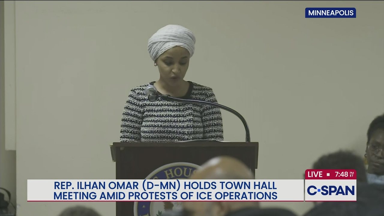 Rep. Ilhan Omar Town Hall Meeting in Minneapolis, MN