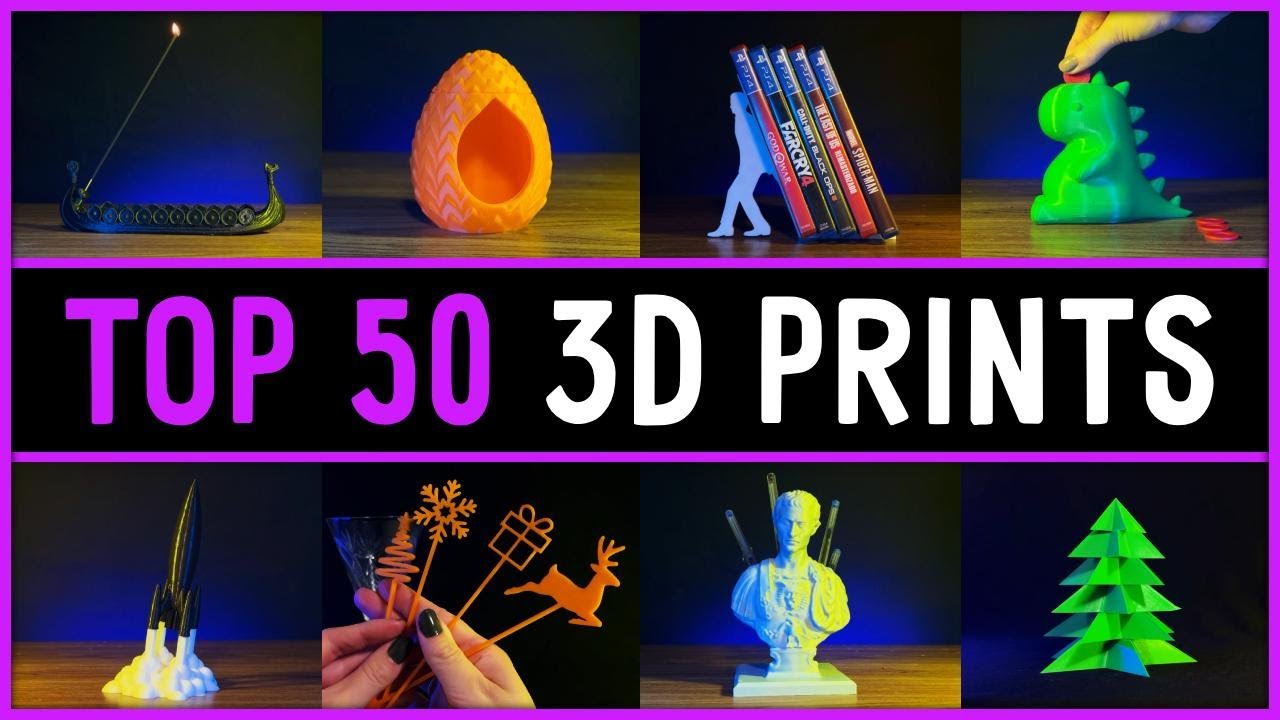 Top 50 BEST 3D Prints of the MONTH | Recap December