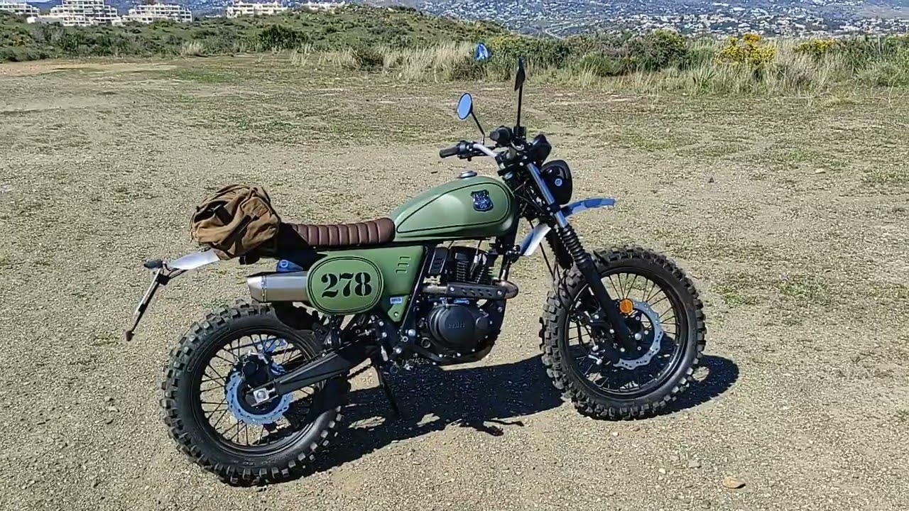 Mitt 278, 125cc Moto scrambler