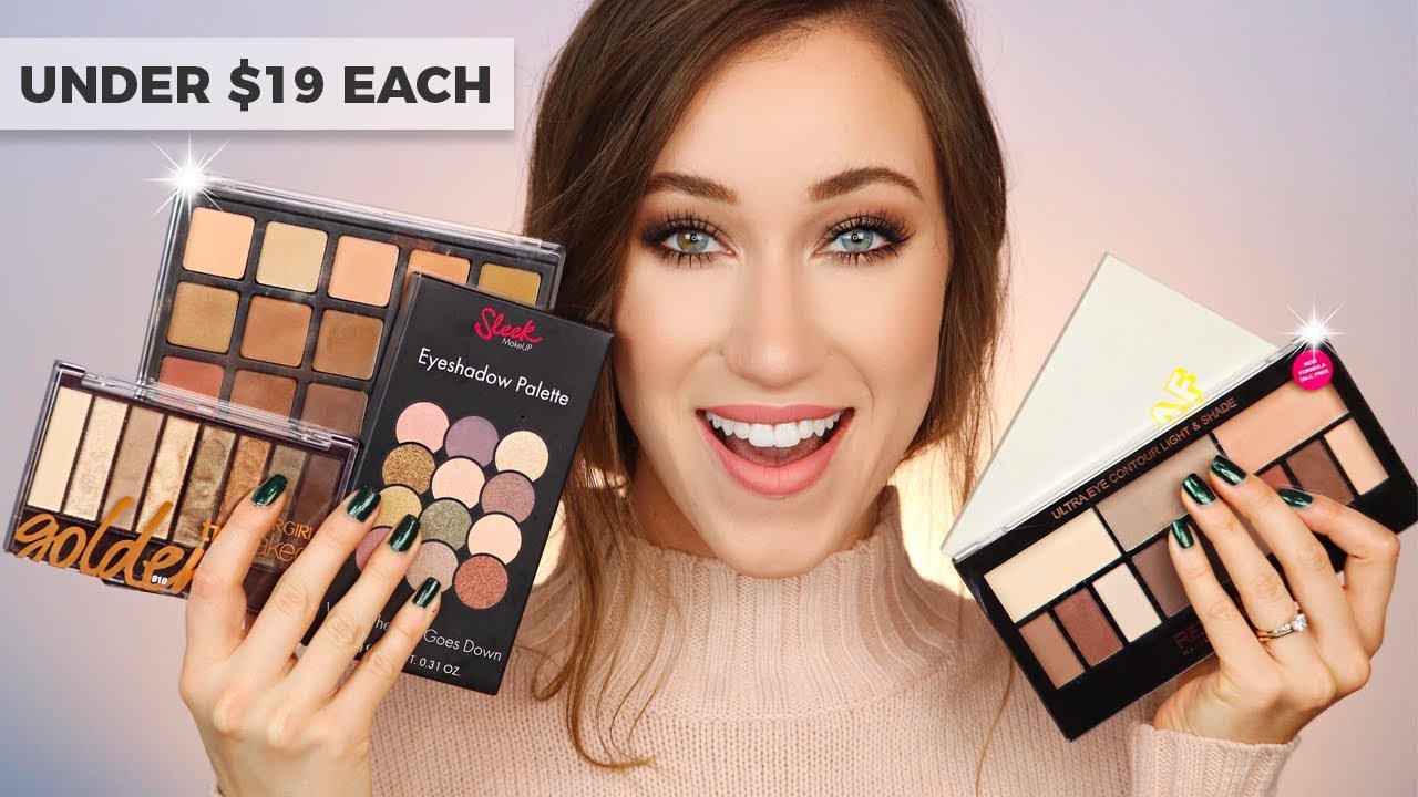TOP 5 AFFORDABLE EYESHADOW PALETTES FOR FALL | ALLIE GLINES