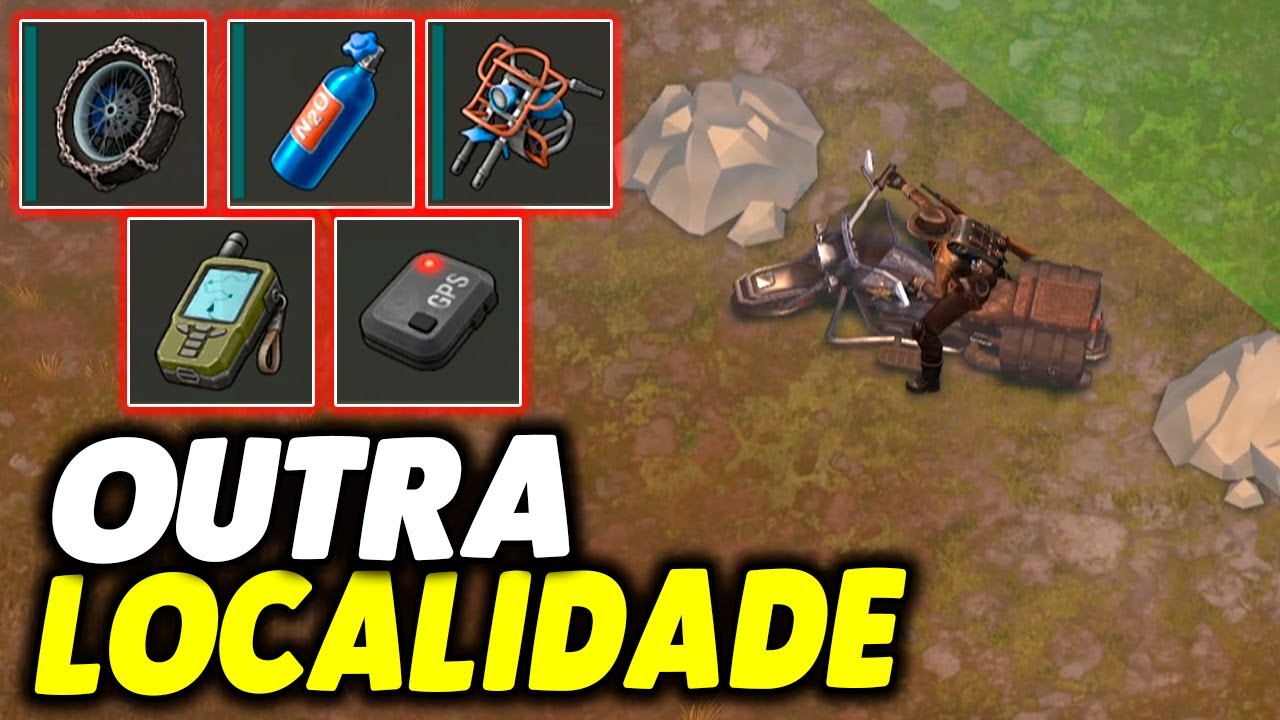 EQUIPAMENTO DA MOTO EM OUTRA LOCALIDADE - Last Day On Earth