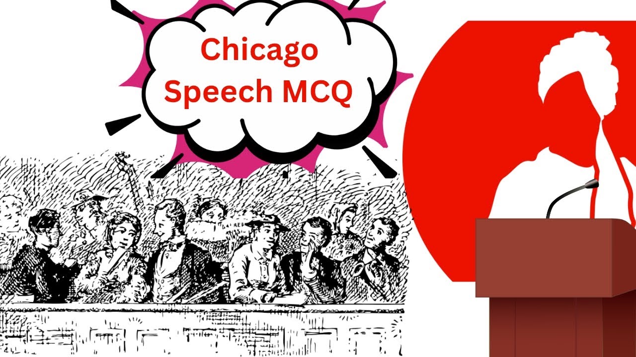 English Foundation Course : Chicago Speech MCQ ||Swami Vivekananda||For First Year Students 2025-26
