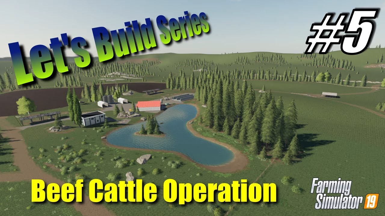 Farming Simulator 19 | Let's Build #5 | Beef Cattle Operation