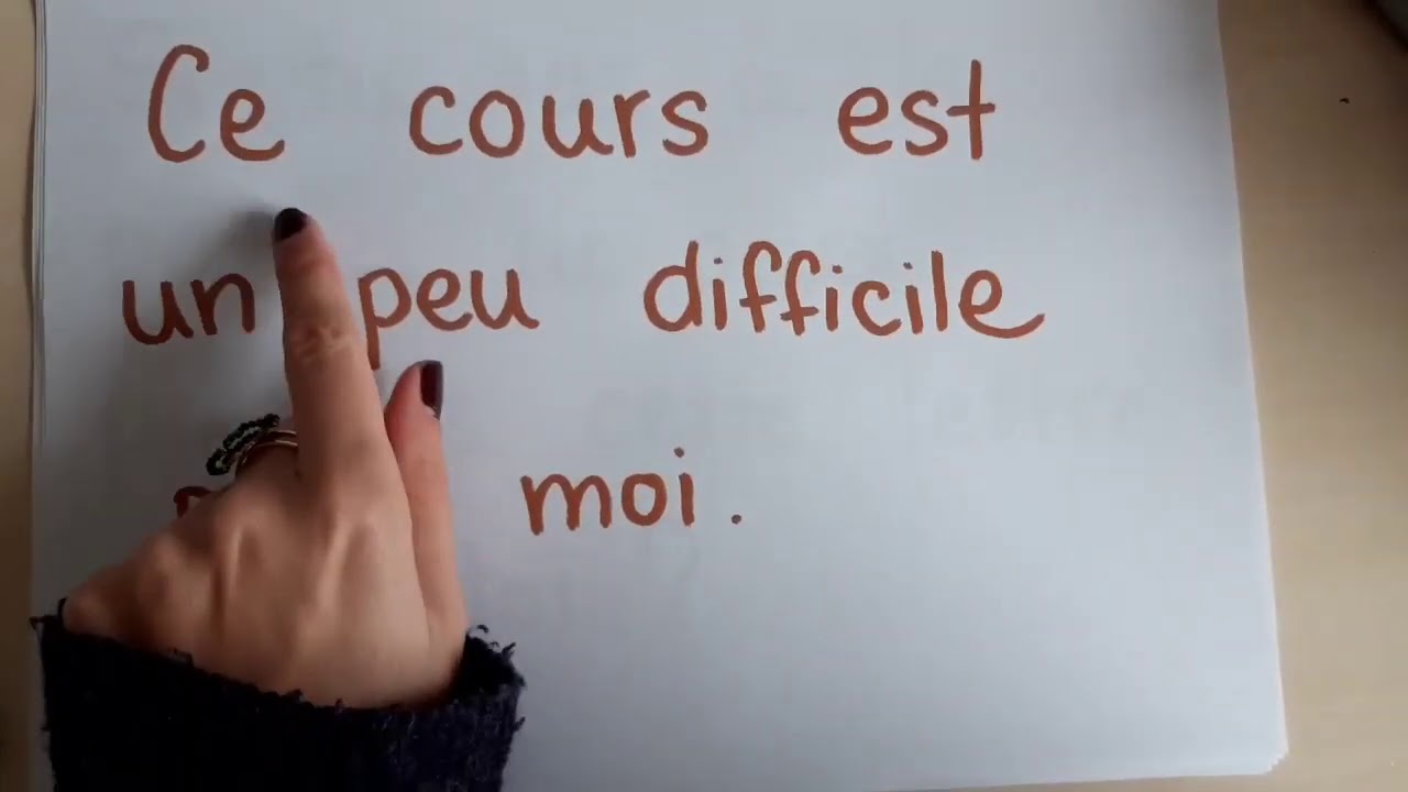 A1 📖 Moi, toi, lui, elle....