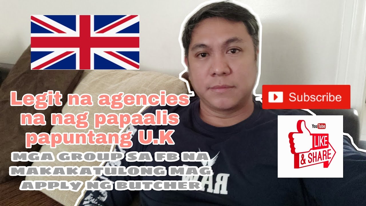 LEGIT NA AGENCIES NA NAG PAPAALIS PAPUNTANG U.K | Dad Ganch TV