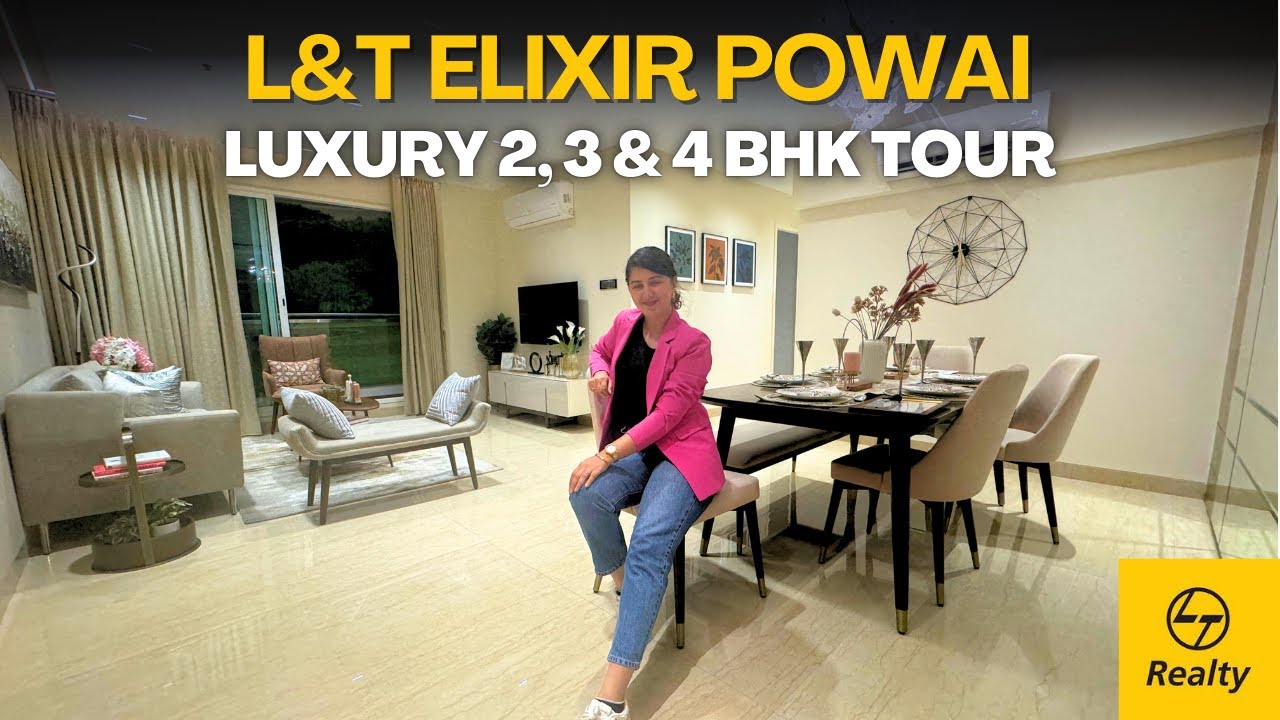 Апартаменты L&T Elixir Powai Mumbai с 2, 3 и 4 спальнями с видом на лес и озеро | Обзор, цены и б...