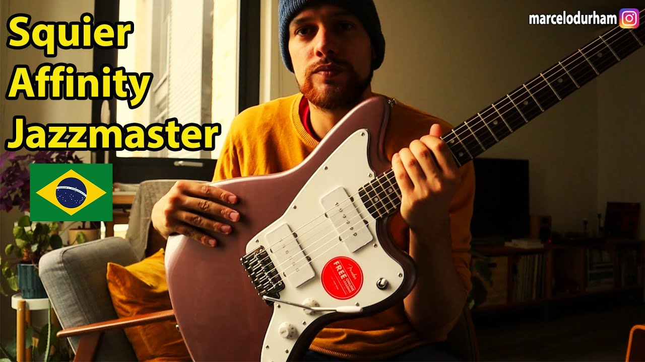 Jazzmaster серии Squier Affinity | ОБЗОР HONESTO | Марсело Дарем #jazzmaster