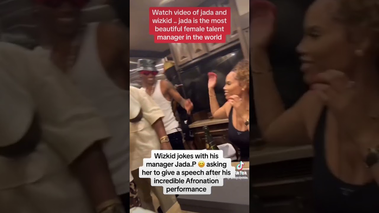 JADA (wizkid baby mama and manager is the most beautiful female talent manager in Africa #wizkid