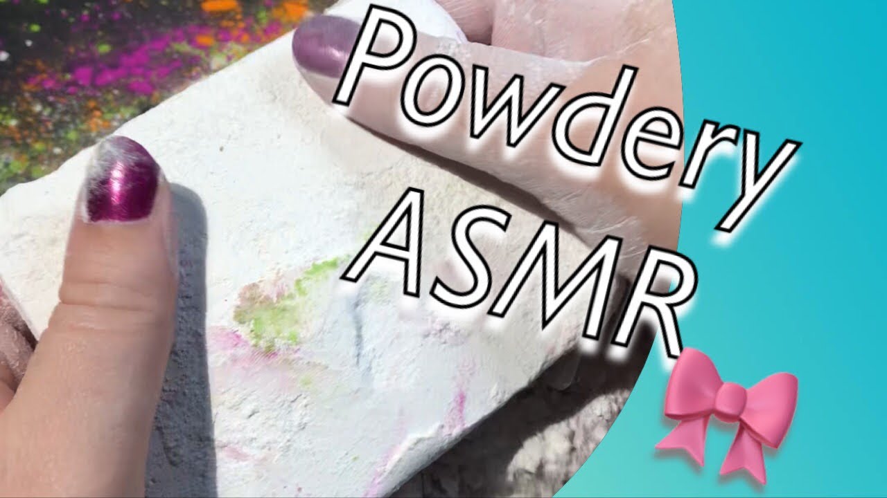 Satisfying + ASMR : Powdery Crumbles : Break Time!