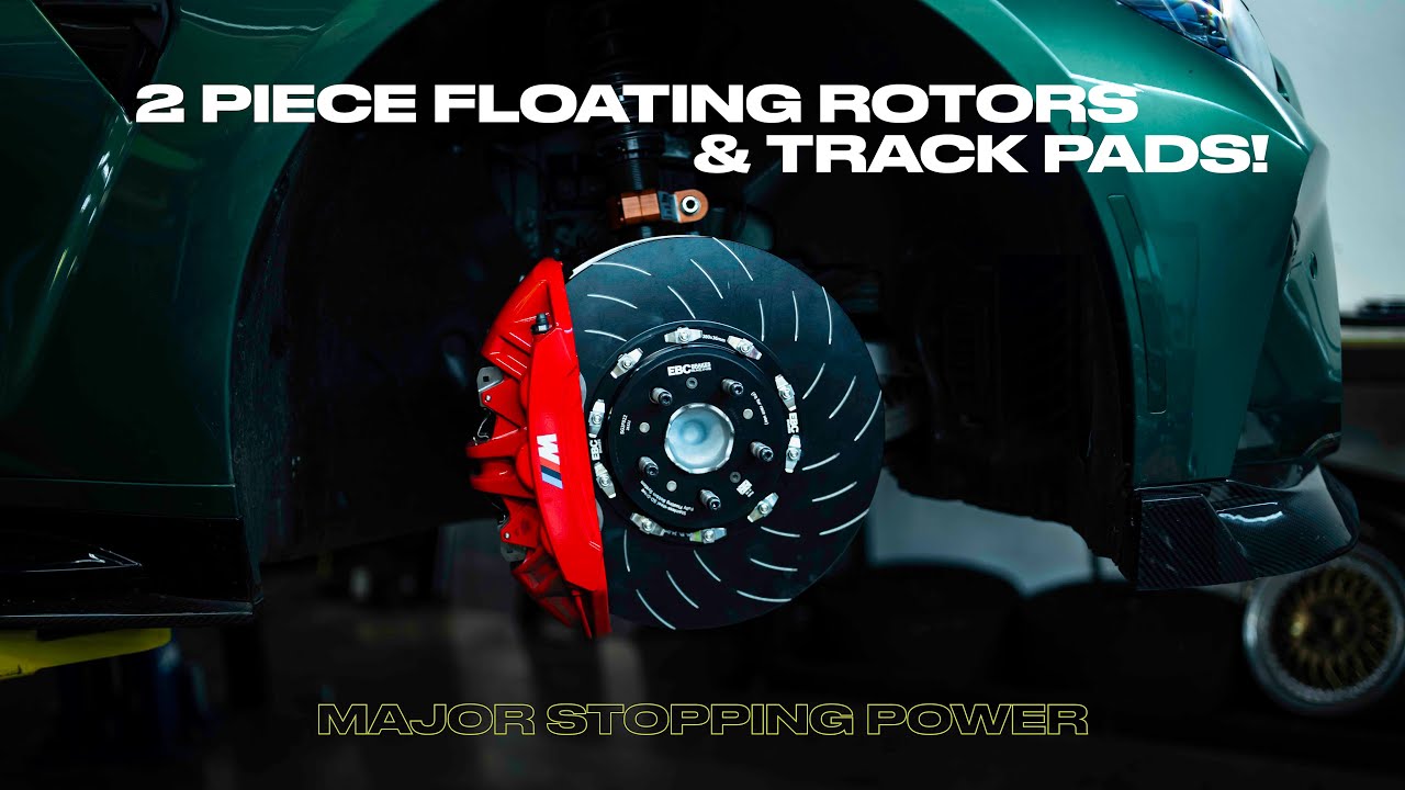 G80 M3 EBC Brakes Racing Rotors & Pads Install!
