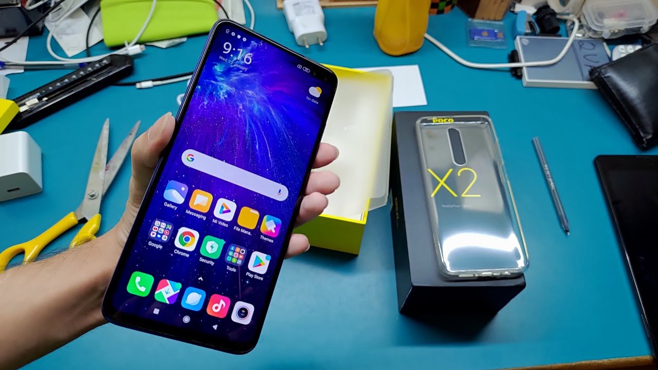 POCO X2 Unboxing : My New phone from Youtube Money!!!