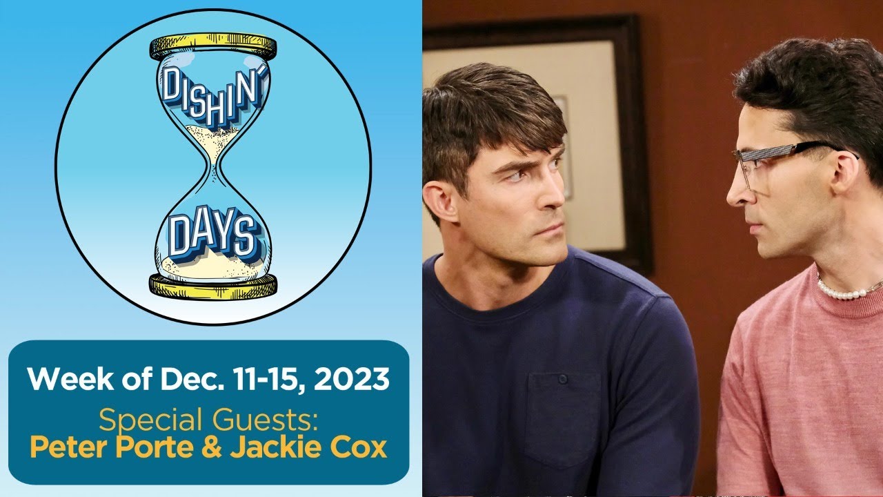 Peter Porte and Jackie Cox joins us Dishin' Days week of Dec 11th-15th, 2023