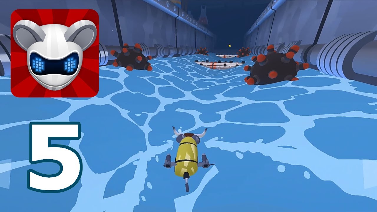 MouseBot Mobile - Lab 4 Gowith the Flow - GamePlay Android iOS HD Walkthrough Tutorial Part 5