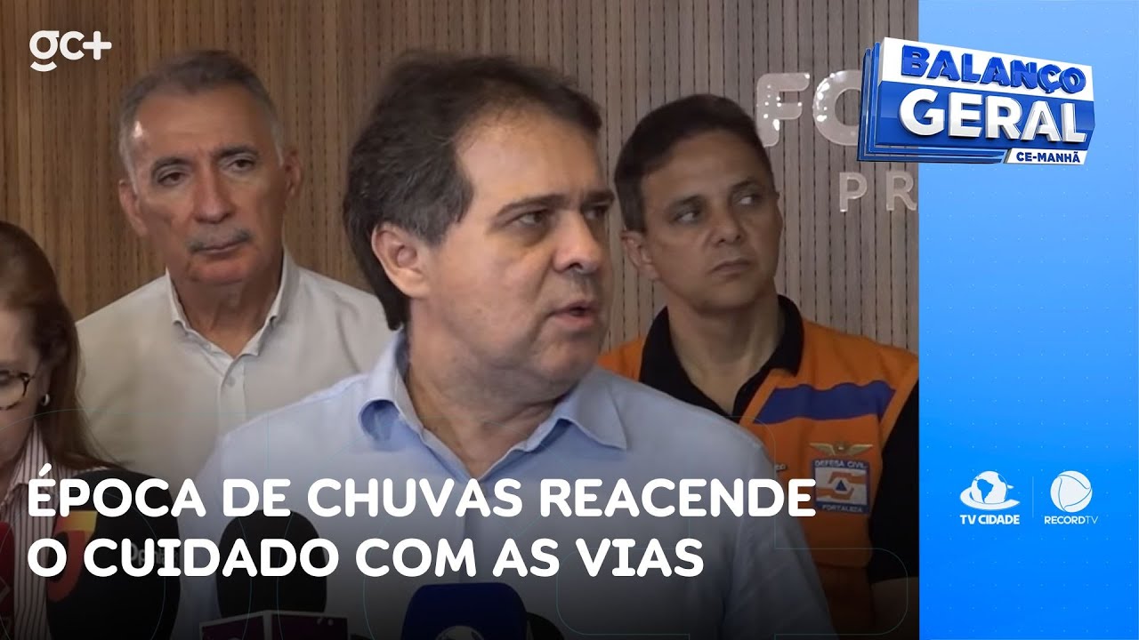 Época de chuvas reacende o cuidado com as vias para evitar alagamentos | Balanço Geral CE Manhã