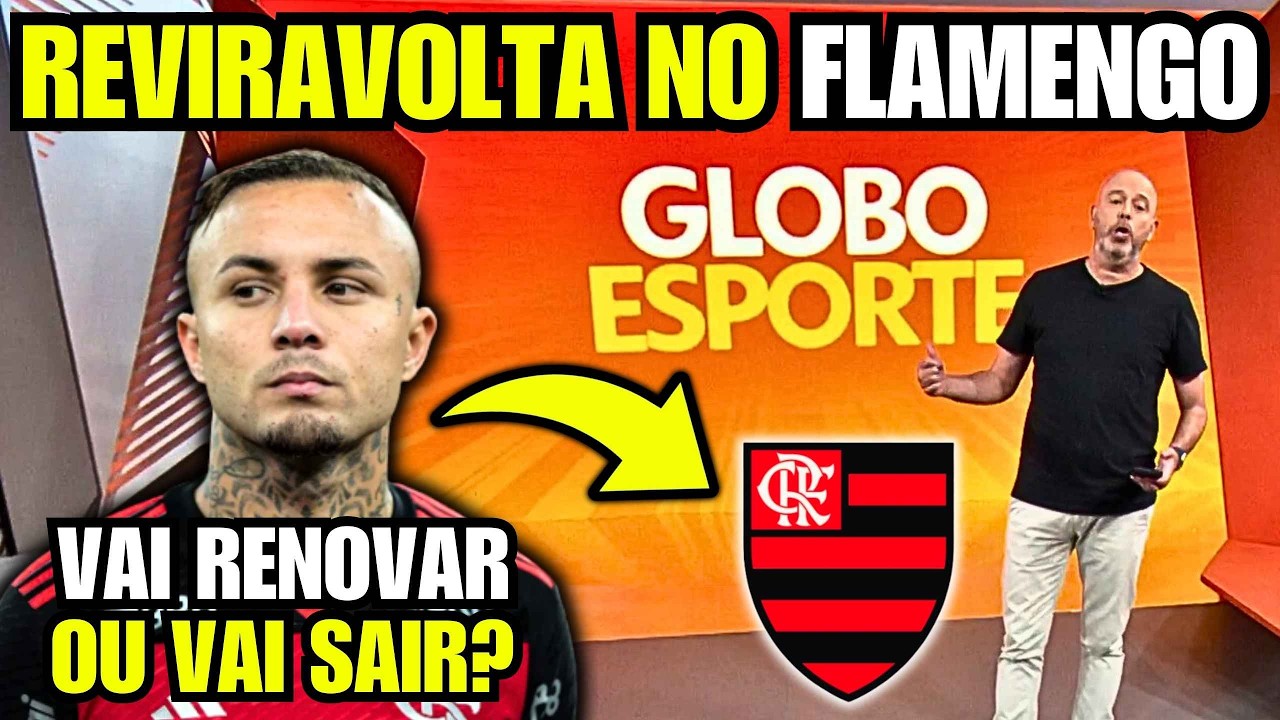 REVIRAVOLTA no Flamengo: Cebolinha VAI RENOVAR ou VAI SAIR?