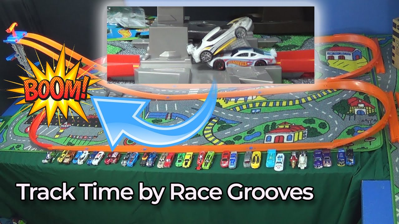 Track Time! 💥Battle For The Middle!💥Hot Wheels Tournament 2014 H Track Time By Race Grooves