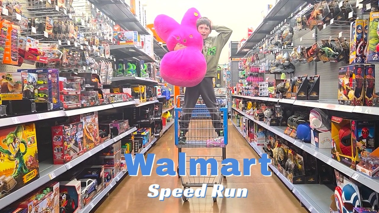 Поход по магазинам Walmart! 5 минут хаоса!