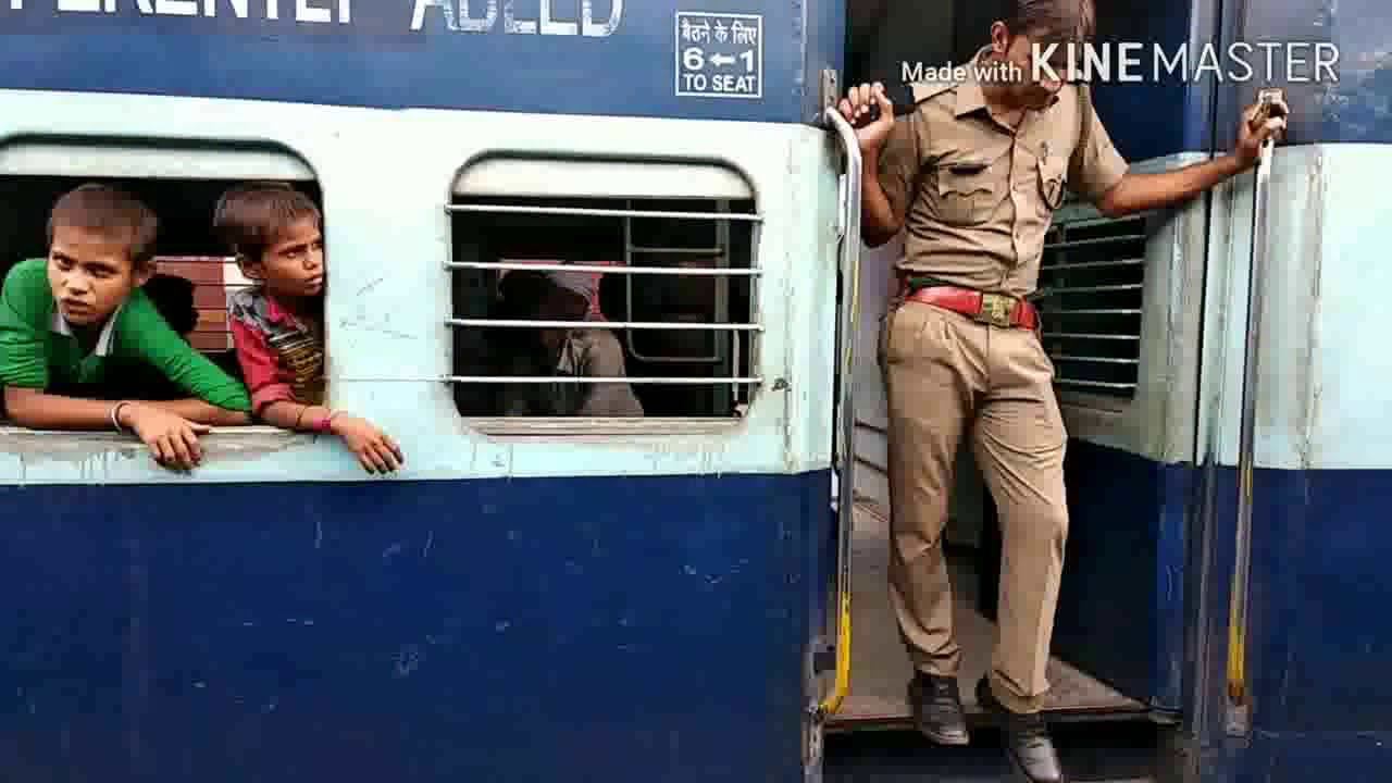 Himachal Express/Bareilly Express, train journey from Delhi to Bareilly junction