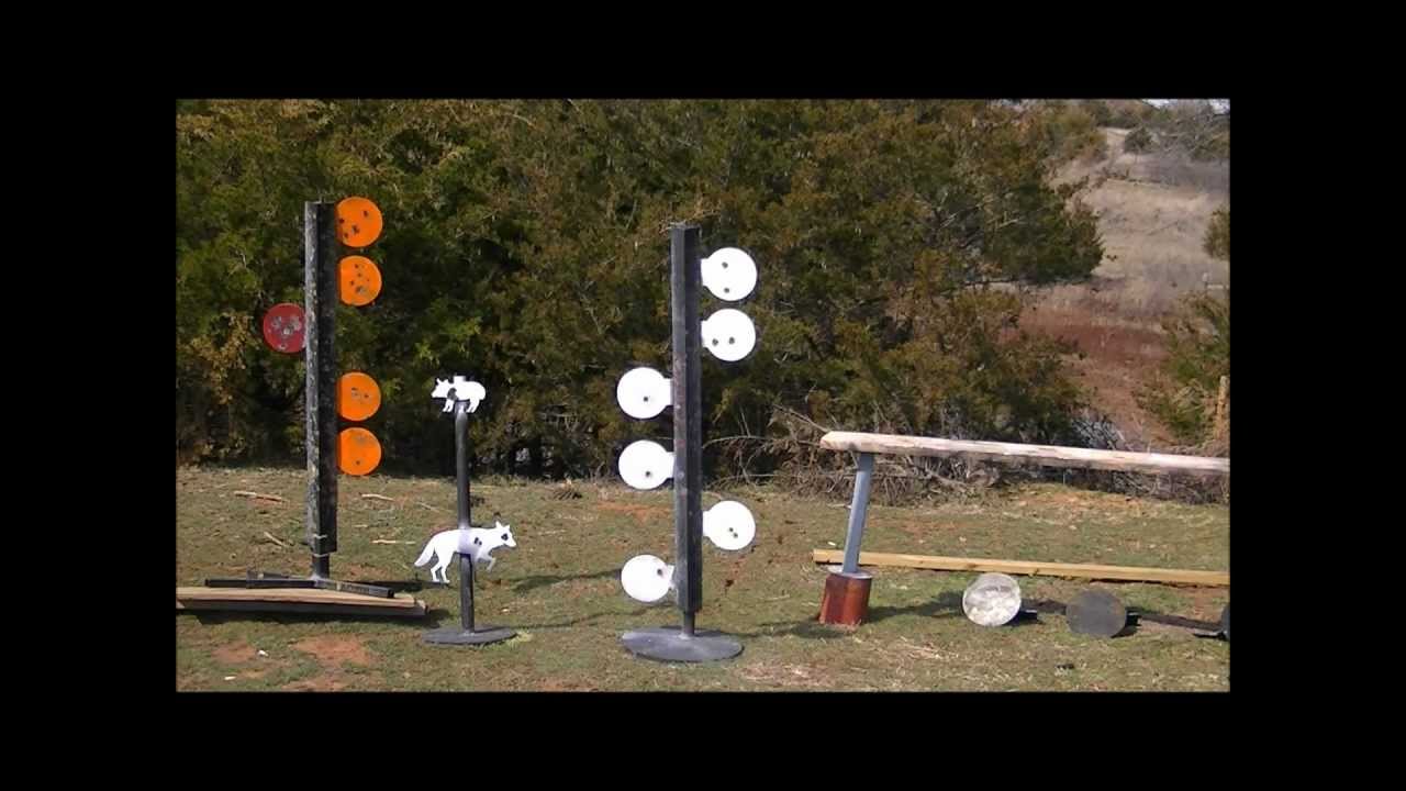 Double D Steel gun targets