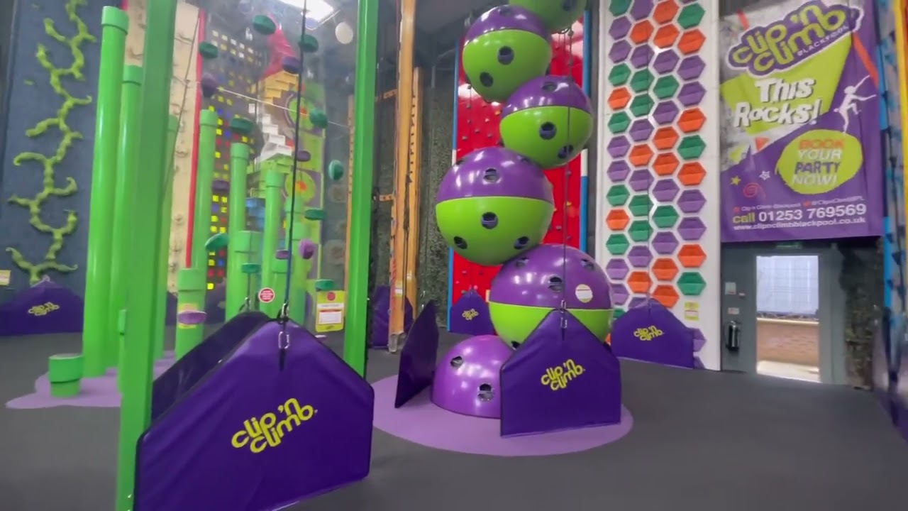 Clip N climb - BLACKPOOL
