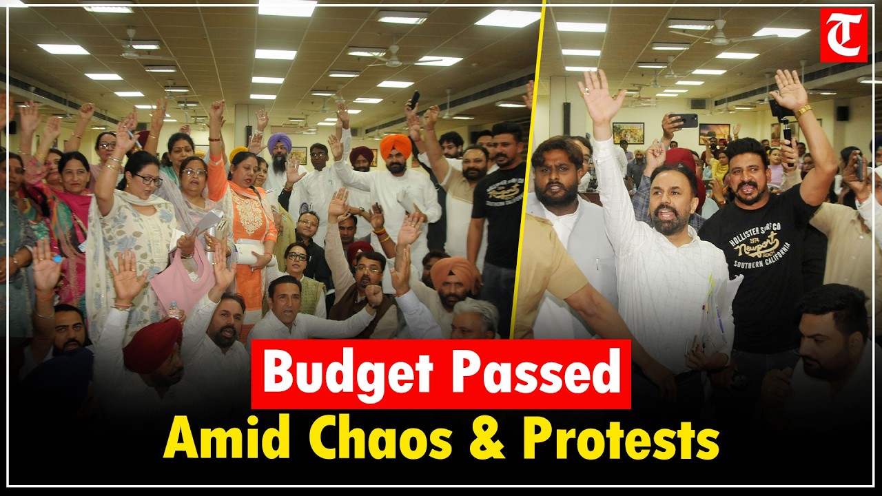 Amritsar passes ₹481 crore budget amid protests, uproar & political clash in civic body meet